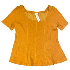 NWT Anthropologie ett:twa Wesley Square Neck Top